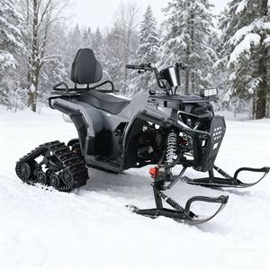 moto de nieve, trineo, vehículo para la nieve, moto de nieve ATV a gasolina, vehículo para la playa, snowskater con orugas - Product Image 3