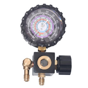 Manomètre de charge de réfrigérant automobile Xinweiming R22 R410 avec fonction de purge intégrée pour réfrigérant automobile - Product Image 1