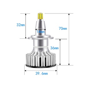Hot selling hot sale 90W 18000lm high power R1 H1 H3 H7 H8 H9 H11 9003 9005 9006 880 9012 LED super bright 6000K car headlight - Product Image 6