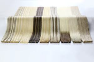 ผมต่อแบบเวฟท์คุณภาพสูงจากยุโรป แท้ 100% สีพีอาโน  จัดเรียงเกล็ดผมอย่างดี เงางามตรงสวย แบบเส้นเดียว - Product Image 5