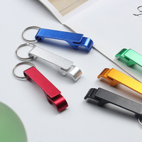 Ouvre-Bouteille Personnalisé Mini Portable de Poche en Métal, Outil de Bar, Décapsuleur en Aluminium, Porte-Clés