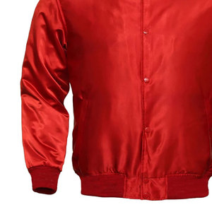 Veste en satin brillant de style urbain, coupe moderne, vêtement d'extérieur tendance, logo personnalisé, prix de gros, fabricant - Product Image 4