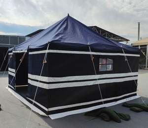 Tente en toile de couleur désert de haute qualité 4x6M, style poteau en acier, multi-usages, pour l'Arabie Saoudite, fournie directement par l'usine - Product Image 4