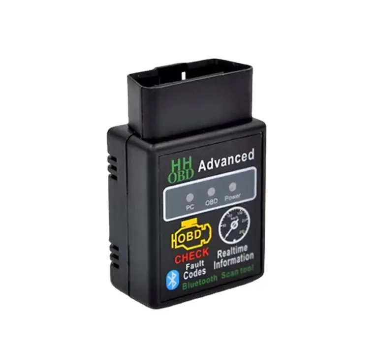 Mini HH OBD ELM327 V2.1V1.5 BT Lector de código Herramienta de escaneo Check Engine Super ELM 327 OBD2 OBDII Escáner de diagnóstico de coche para Android PC