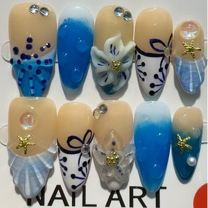 <span class=keywords><strong>Precio</strong></span> al por mayor MOQ bajo <span class=keywords><strong>uñas</strong></span> hechas a mano al azar Gel acrílico Prensa en <span class=keywords><strong>uñas</strong></span> manicura UV <span class=keywords><strong>uñas</strong></span> postizas artificiales gruesas para mujeres - Product Image 6