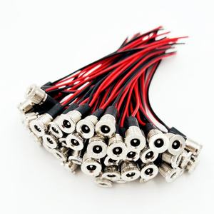 DC-Buchsenkabel mit Schalttafeleinbau-Stromanschluss für CCTV-Kamera und LED-Streifen-Stromversorgung - Product Image 1
