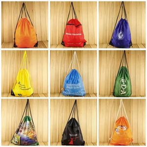 Mochila con Cordón de Poliéster y Nailon con Logotipo Personalizado, Regalo Promocional, Impresión por Sublimación - Product Image 6