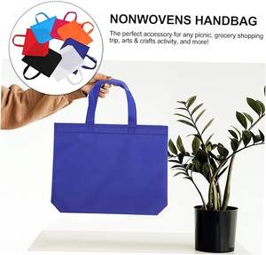 Custom Logo Snack Goods Party <b>Easter</b> Ultrasonic Tote Bulk Reusable Small Colored Non Woven <b>Bags</b> Plain - Product Image 4