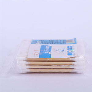 100 pezzi bastoncino di bambù tampone di cotone <span class=keywords><strong>testa</strong></span> tonda i miei auricolari caramelle confezionati in polisacco - Product Image 4
