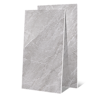 Carrelage en porcelaine effet marbre gris froid 750x1500mm, facile à nettoyer, imperméable, pour sol, mur, salon, hôtel