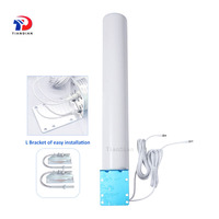 Antena de plato grande de largo alcance Omni direccional CRC9 TS9 LTE Lte 18dBi Mimo Router Antena 4G