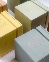 Boîte d'emballage cadeau haut de gamme personnalisée Boîte d'emballage de bougie de luxe Boîte bougeoir en papier vente en gros