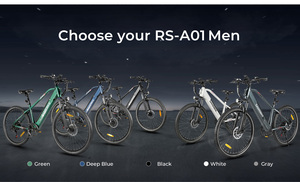 27.5" Carbon Steel Electric Hybrid Bike UK electric bike for adults SAMEBIKE - Product Image 2