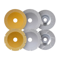 Disque de scie diamanté de qualité industrielle de 110 mm pour marbre, céramique, quartz, pierre, jade, carreaux de céramique pour meuleuse d'angle
