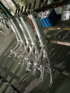 Hợp kim nhôm chất béo Ebike khung, khung xe đạp chất béo, bãi biển Cruiser khung - Product Image 4