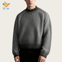 Pull tricoté tendance pour homme 2026 – Col rond, manches longues, en coton respirant, doux et chaud, décontracté, pour le quotidien