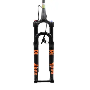 Mtb carbono garfo ar DFS DFS-RLC-TP-TC-BOOTS15X110 26er 27.5er montanha suspensão garfo da bicicleta inteligente bloquear amortecimento