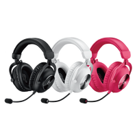 Auriculares para Juegos Logitech G PRO X 2 LIGHTSPEED, Controlador de Grafeno Anti-Distorsión de 50 mm, 7.1 DTS, 50H, Marco de Acero y Aluminio, Espuma Viscoelástica