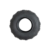 Jouet à mâcher pour chiens de taille moyenne et grande, TuffTread, anneau en TPR flexible et résistant, durable