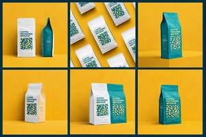 Bolsa de Café Personalizada con Refuerzo Lateral |   Sellado Cuádruple / Fondo Plegable |   Empaque Impreso de Alta Barrera OEM - Product Image 3