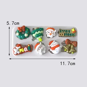 DIY Plant Christmas Silicone <b>Cookie</b> Chocolate Mold Silicone Molds for Cake Decorating Baking <b>Tools</b> - Product Image 5