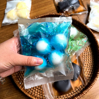 Jouet Squishy Artisanal Croustillant Ultra Doux en Forme de Boule de Cire Sonore ASMR Activée par le Son, à Remplissage Éclatant, à Presser, Anti-stress pour Filles et Garçons