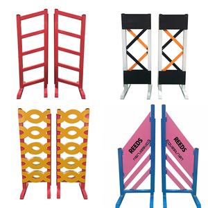 Soportes de Salto Ecuestre de Aluminio para Exhibiciones de <span class=keywords><strong>Caballos</strong></span>, Obstáculos de Salto con Logotipo Personalizado, Duraderos, Estándar FEI - Product Image 2