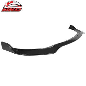 Lèvre de pare-chocs avant compatible avec Dodge Charger 2020-2023 Widebody IKON V1 3 pièces ABS Noir brillant Haute qualité Pièces auto Kit carrosserie - Product Image 3