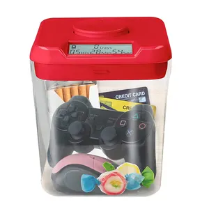 Time Locking Container to help quit smoking Phones Snack Timed Lock Box Kitchen Case Safe Timer Locking Container Timed Lock Box