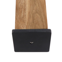Nouvelle cuisine porte-couteau magnétique vente chaude élégant 360 bois de chêne rotatif avec plaque de marbre
