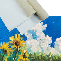 Artiste vierge étiré peint à la main coton et lin toile impression numérique grand tissu toile rouleau pour pour la peinture art