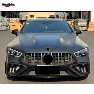Parachoques de coche de plástico PP para Mercedes Benz AMG <span class=keywords><strong>GT</strong></span> W290 2019-2025 GT43 GT50 GT53 actualización a GT63 S AMG GT63 S <span class=keywords><strong>F1</strong></span> Edition Kit de carrocería - Product Image 5