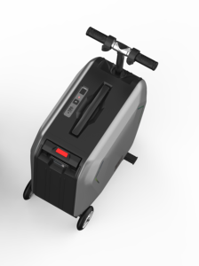 ZSJ1 suitcase – rideable + <b>TSA</b>-approved <b>lock</b>, airport mobility and luggage security in one. - Product Image 5