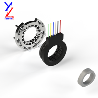 Encodeur absolu passif série 16 bits 20 kHz 24 mm, résolveur magnétique pour ascenseur et capteur d'angle de positionnement de vitesse de moteur BLDC