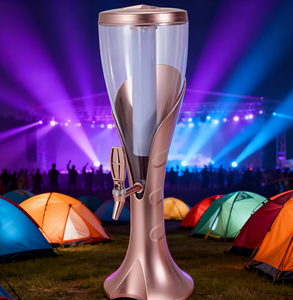 Tragbarer Rucksack spender mit zwei Fässern Getränke getränk Bier alkoholsp ender für Party im Freien - Product Image 6