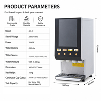 Distributeur de boissons commercial multi-saveurs OEM pour comptoir, machine à préparer instantanément du lait de soja, du thé au lait et des jus pour les magasins de proximité