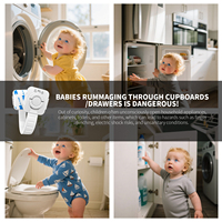 Verrous de sécurité pour armoires Gaixie, loquets à sangle réglables, dispositifs de sécurité pour bébés pour tiroirs, vente chaude, verrous de sécurité pour bébés, sangles pour armoires