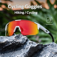 Nouvelles lunettes de soleil de sport pour l'exportation transfrontalière, pour hommes et femmes, lunettes de cyclisme, design demi-cadre, protection UV