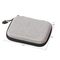 Petite boîte de rangement OEM Mallette de rangement rigide de luxe Remplacement pour Makey Makey Invention Kit de jeu Collectors Gift Box Edition Gris