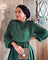 Vente en gros Prêt à Expédier Combinaison Femme Musulmane Abaya Grande Taille Femme