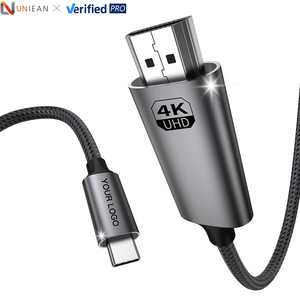 Vente en gros d'usine UNIEAN <span class=keywords><strong>C</strong></span>âble de transfert de données HD 2M 3M Type4k 60Hz 21.6Gbps <span class=keywords><strong>C</strong></span>âble <span class=keywords><strong>USB</strong></span> <span class=keywords><strong>C</strong></span> vers DP 4K30Hz pour <span class=keywords><strong>c</strong></span>âble vidéo vers TV Ps5 - Product Image 1
