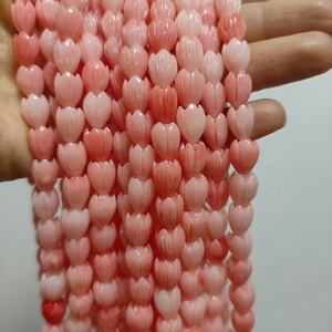 วินเทจฮาวายขายร้อนเรซินดอกไม้ลูกปัดลาเวนเดอร์ไลแลค pikake ดอกไม้ลูกปัดสำหรับขายร้อนเครื่องประดับฮาวาย - Product Image 3