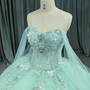 Jancember 5832 Fairy Empire Quinceañera fiesta <span class=keywords><strong>de</strong></span> cumpleaños vestidos formales para 15 <span class=keywords><strong>niñas</strong></span> - Product Image 2