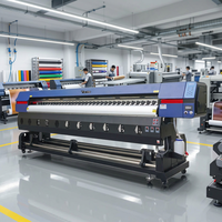 Impresora de Gran Formato con Tinta Eco Solvente, Doble Cabezal 3200, Máquina de Impresión de Pancartas de Alta Calidad