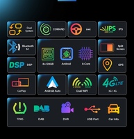 Erisin ES47B50L Pantalla Táctil Android 16 Qualcomm de 12.3 Pulgadas para Coche, GPS para el Tablero de Mercedes-Benz Clase B W246, Estéreo APS, Reproductores MP3/MP4 con WiFi 4G