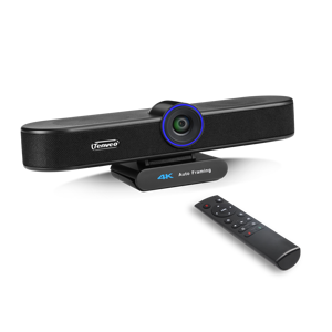 Haut-parleur multifonctionnel UHD 4K AI Auto Tracking <span class=keywords><strong>EPTZ</strong></span> tout-en-un Webcam de conférence audio et vidéo pour réunion/diffusion en continu - Product Image 1