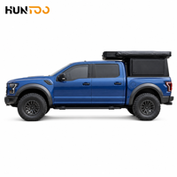 Capot de camionnette résistant aux intempéries, coque de camping rigide avec extérieur résistant aux UV et verrouillable