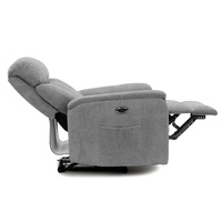 Fauteuil inclinable électrique moderne en tissu Geeksofa pour salon et salon de beauté
