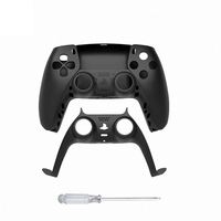 Coque de rechange pour manette de jeu PS5, différentes couleurs disponibles avec Article décoratif pour manette de jeu