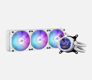 ใหม่ Strix LC III 360 ARGB สโนว์ไวท์คูลเลอร์2.1นิ้วจอแอลซีดีแบริ่งของเหลวในการเล่นเกมระบายความร้อน AIO CPU ใหม่ stri - Product Image 5